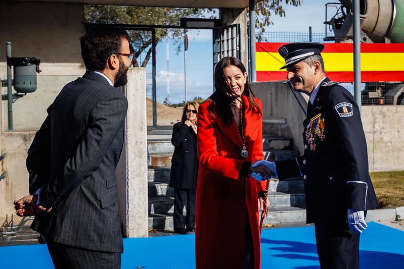 acto institucional de Santa Catalina en Majadahonda