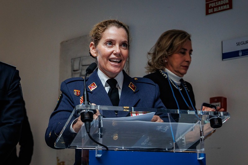 acto institucional de Santa Catalina en Majadahonda