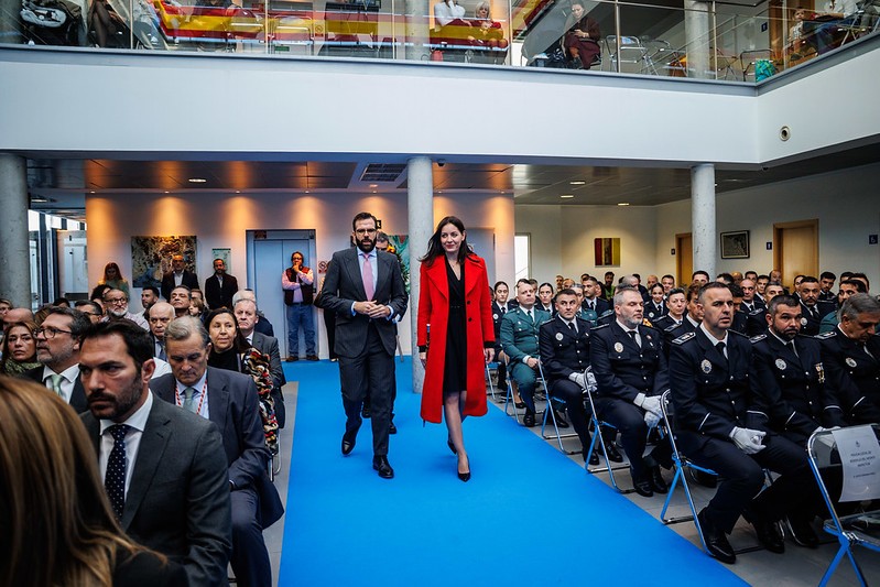 acto institucional de Santa Catalina en Majadahonda