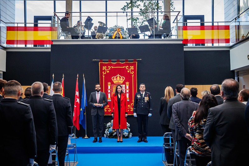 acto institucional de Santa Catalina en Majadahonda