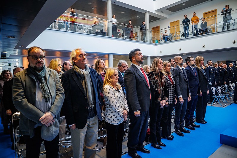 acto institucional de Santa Catalina en Majadahonda