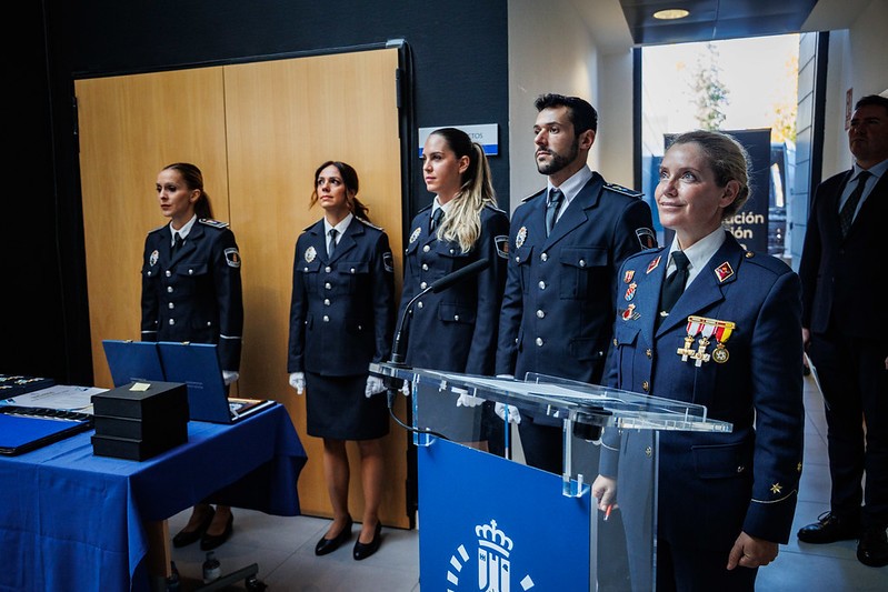 acto institucional de Santa Catalina en Majadahonda