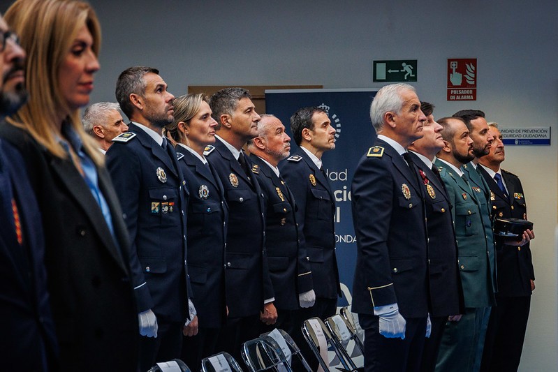 acto institucional de Santa Catalina en Majadahonda