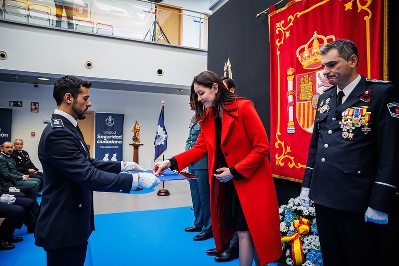 acto institucional de Santa Catalina en Majadahonda