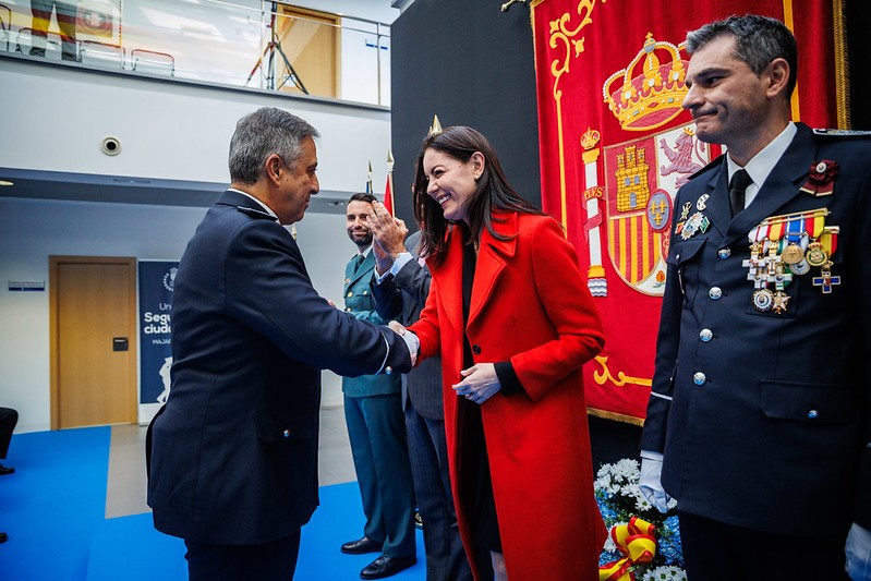 acto institucional de Santa Catalina en Majadahonda