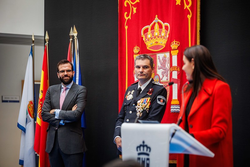 acto institucional de Santa Catalina en Majadahonda
