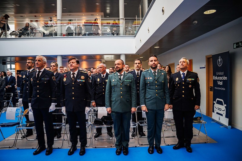 acto institucional de Santa Catalina en Majadahonda