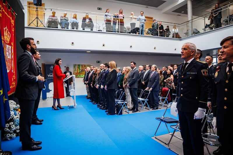 acto institucional de Santa Catalina en Majadahonda