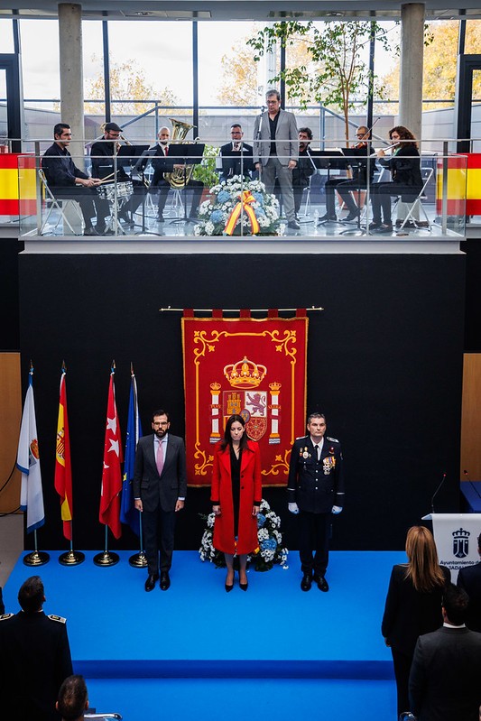 acto institucional de Santa Catalina en Majadahonda