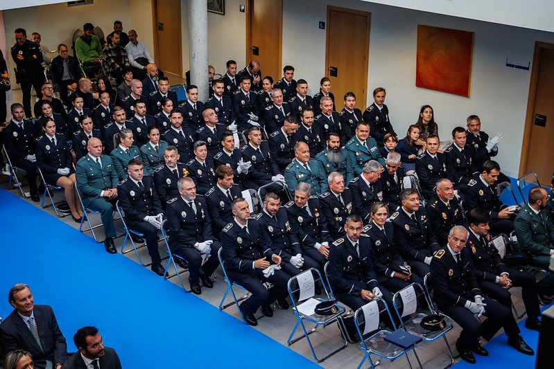 acto institucional de Santa Catalina en Majadahonda