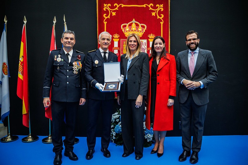 acto institucional de Santa Catalina en Majadahonda