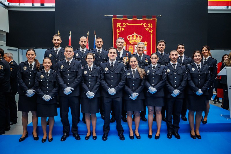 acto institucional de Santa Catalina en Majadahonda