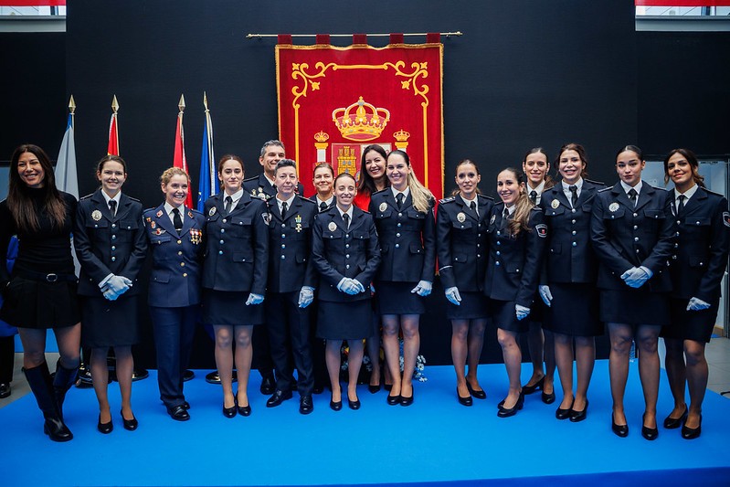 acto institucional de Santa Catalina en Majadahonda