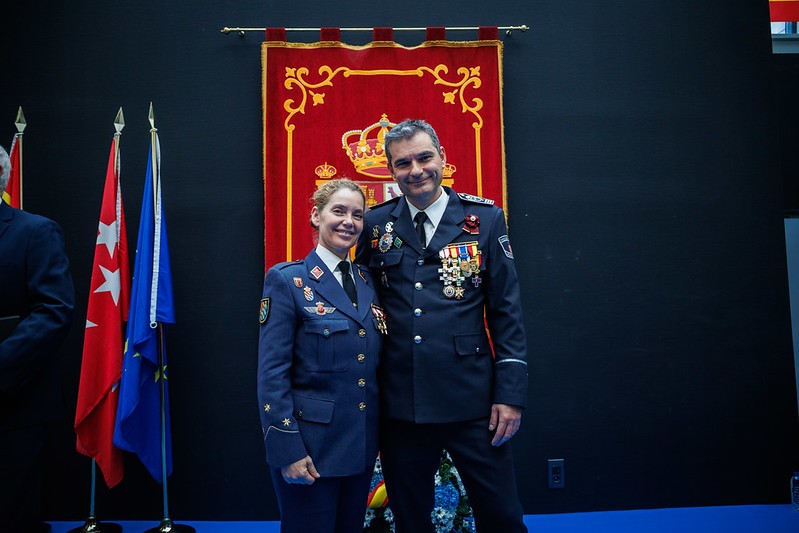 acto institucional de Santa Catalina en Majadahonda