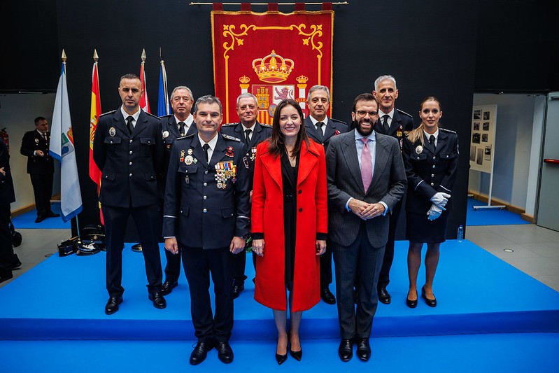 acto institucional de Santa Catalina en Majadahonda