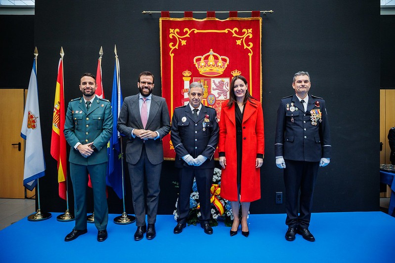 acto institucional de Santa Catalina en Majadahonda