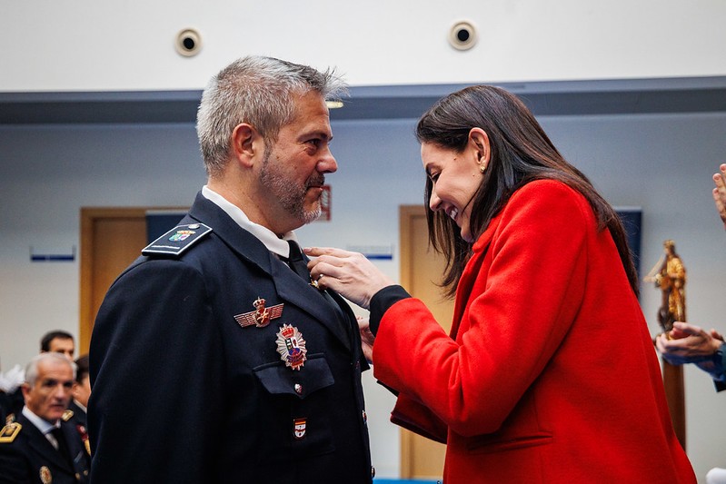 acto institucional de Santa Catalina en Majadahonda