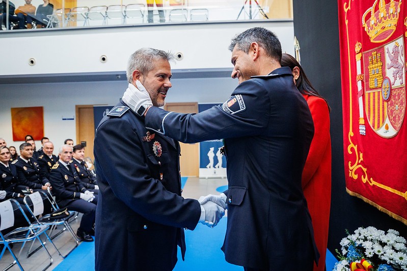acto institucional de Santa Catalina en Majadahonda
