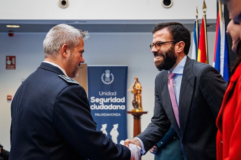 acto institucional de Santa Catalina en Majadahonda