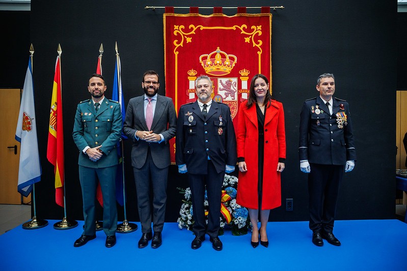 acto institucional de Santa Catalina en Majadahonda