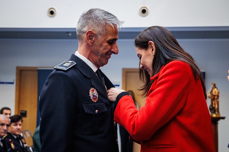 acto institucional de Santa Catalina en Majadahonda