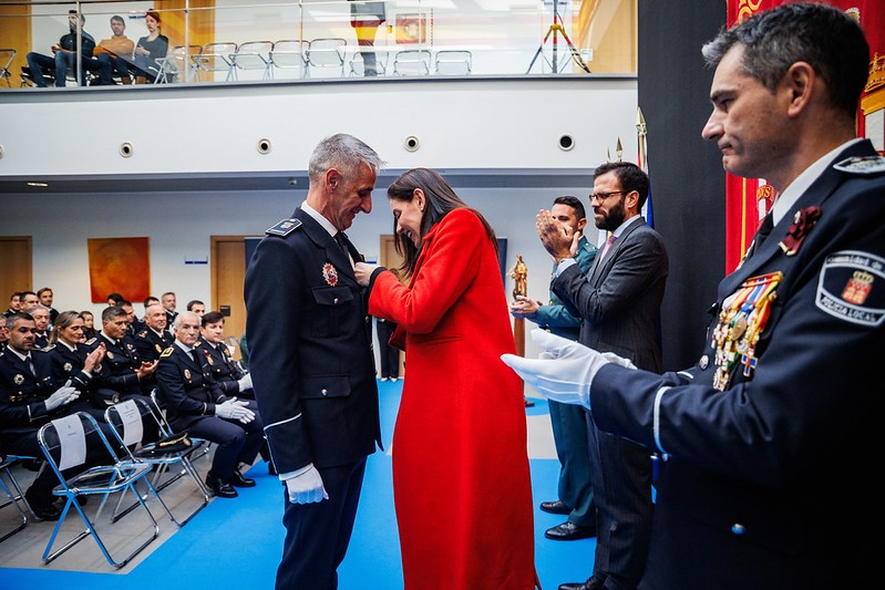 acto institucional de Santa Catalina en Majadahonda