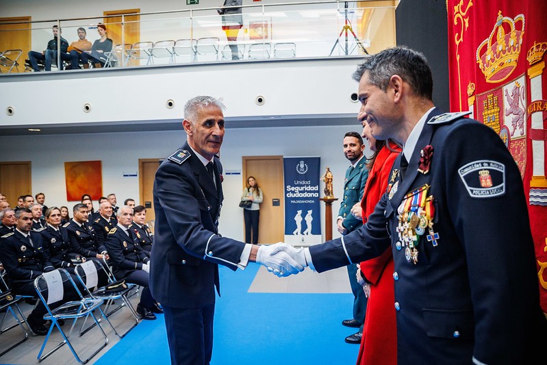 acto institucional de Santa Catalina en Majadahonda