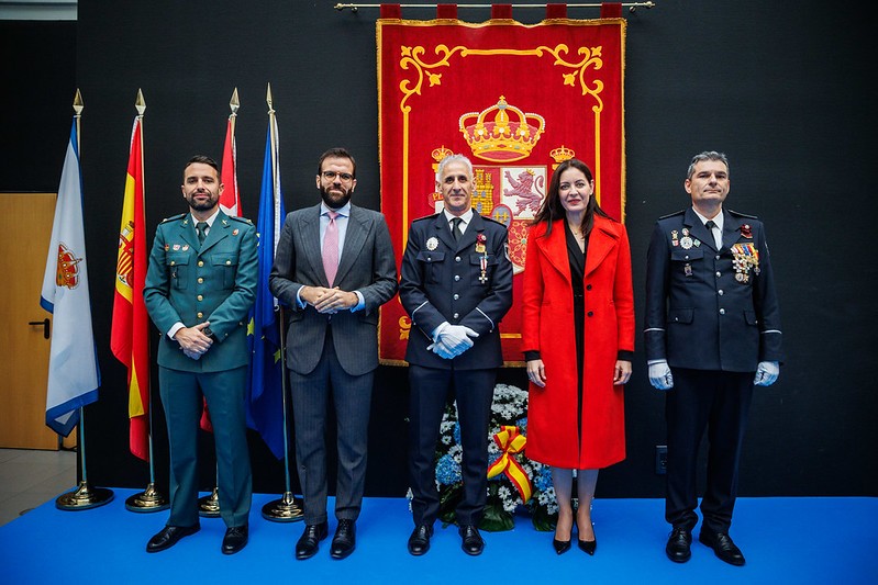 acto institucional de Santa Catalina en Majadahonda