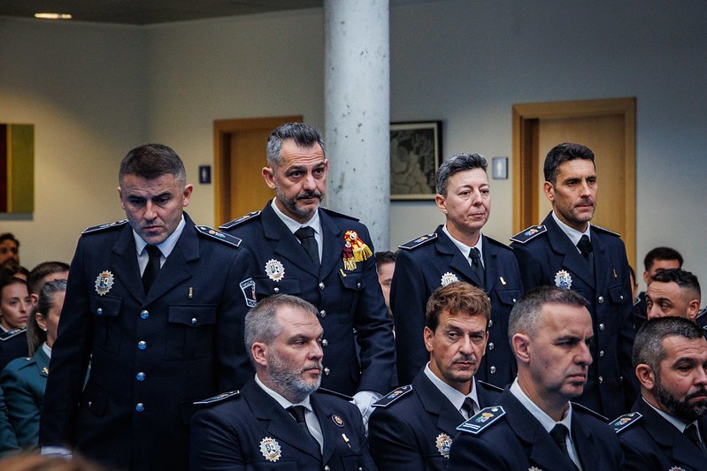 acto institucional de Santa Catalina en Majadahonda