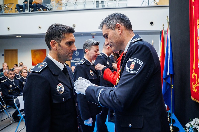 acto institucional de Santa Catalina en Majadahonda