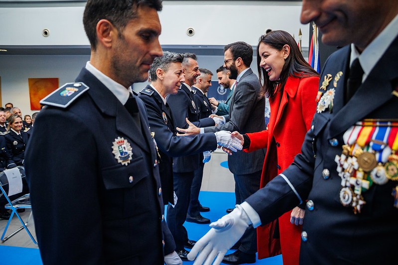 acto institucional de Santa Catalina en Majadahonda