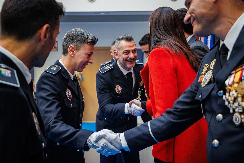 acto institucional de Santa Catalina en Majadahonda