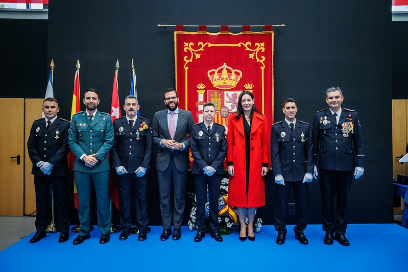 acto institucional de Santa Catalina en Majadahonda