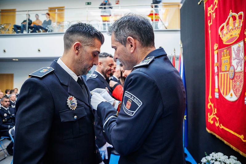 acto institucional de Santa Catalina en Majadahonda