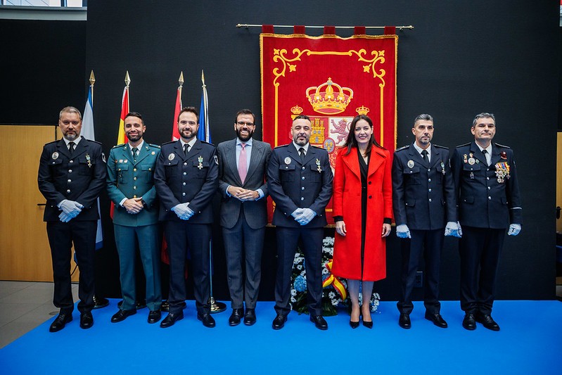 acto institucional de Santa Catalina en Majadahonda
