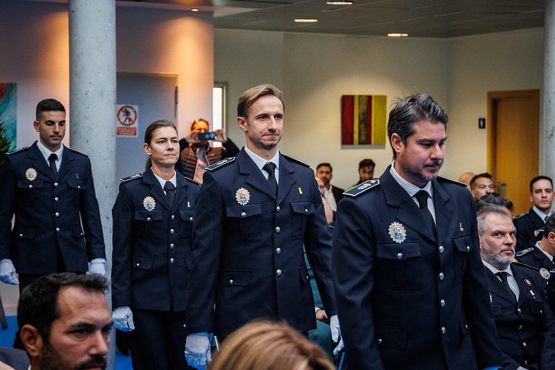 acto institucional de Santa Catalina en Majadahonda