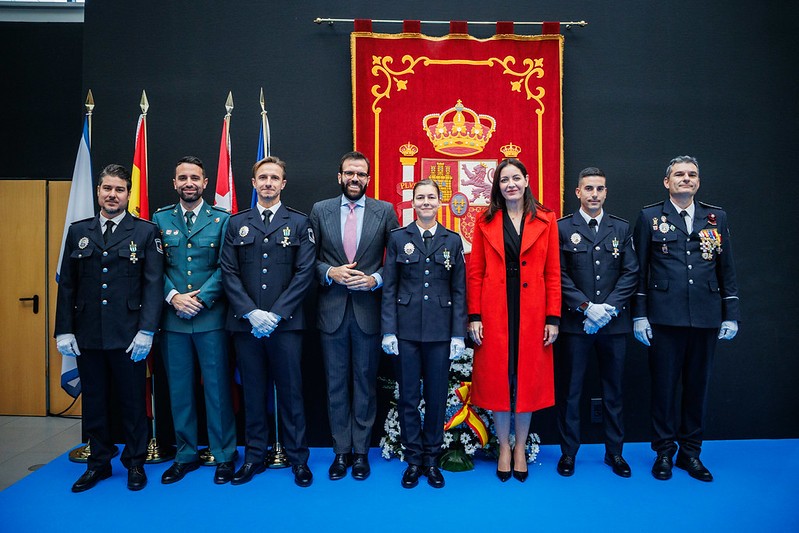 acto institucional de Santa Catalina en Majadahonda