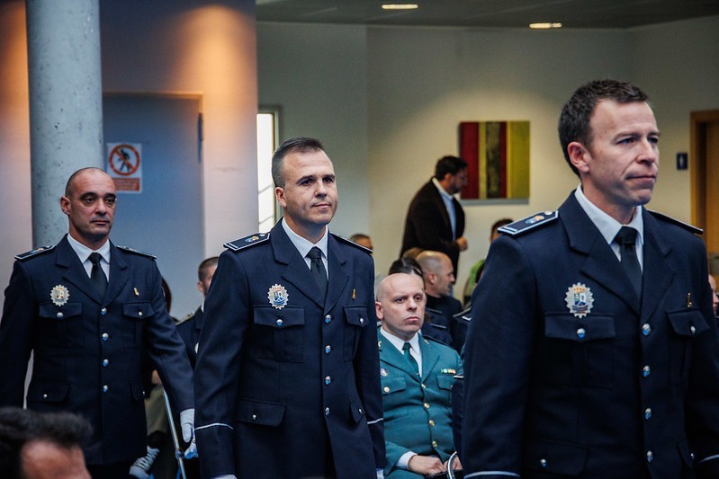 acto institucional de Santa Catalina en Majadahonda