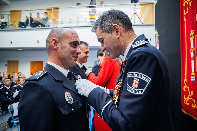acto institucional de Santa Catalina en Majadahonda