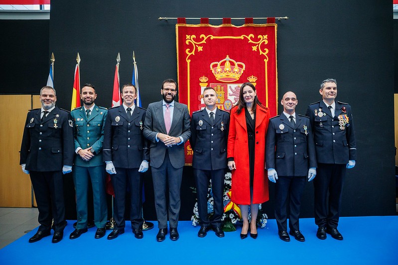 acto institucional de Santa Catalina en Majadahonda