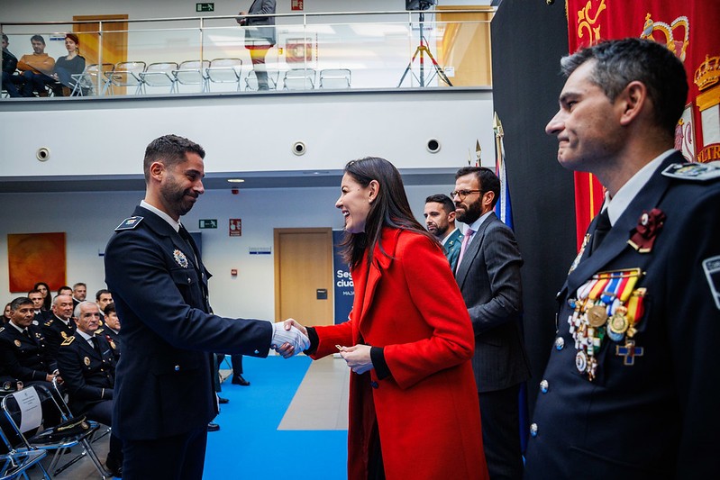 acto institucional de Santa Catalina en Majadahonda