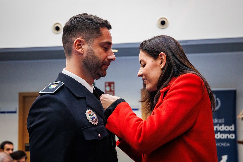 acto institucional de Santa Catalina en Majadahonda