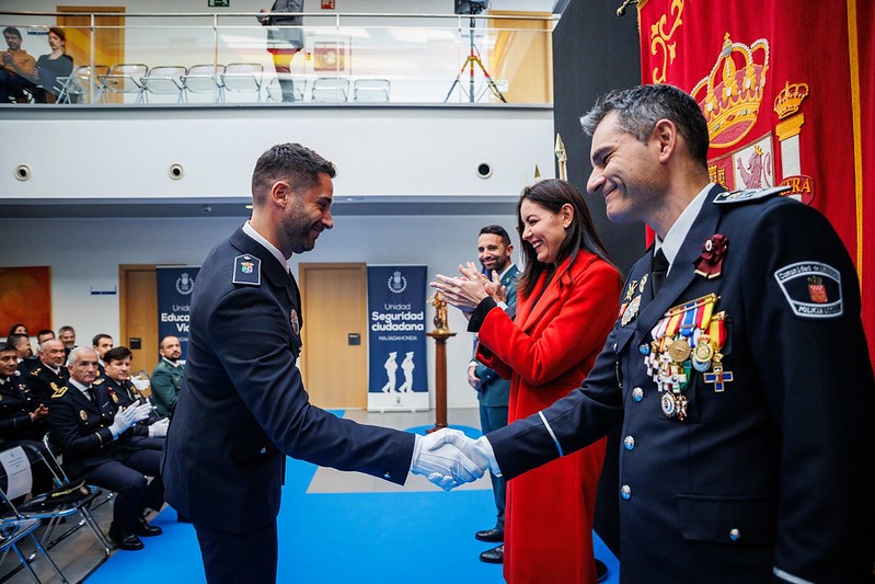 acto institucional de Santa Catalina en Majadahonda