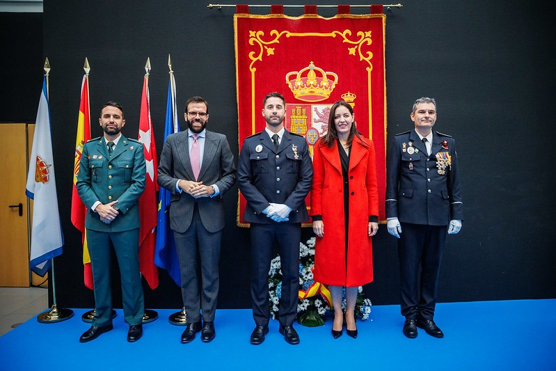 acto institucional de Santa Catalina en Majadahonda