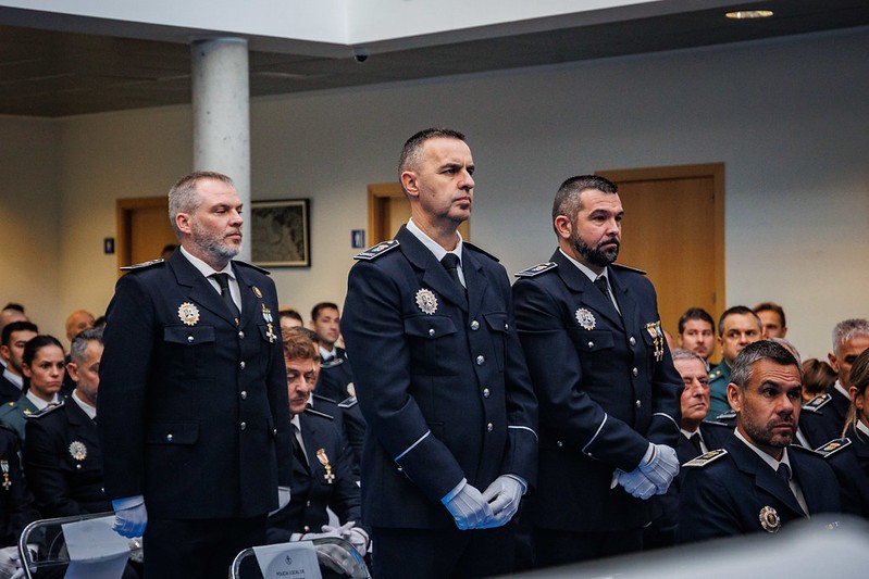 acto institucional de Santa Catalina en Majadahonda