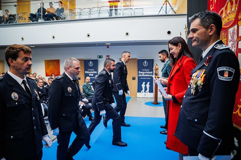 acto institucional de Santa Catalina en Majadahonda