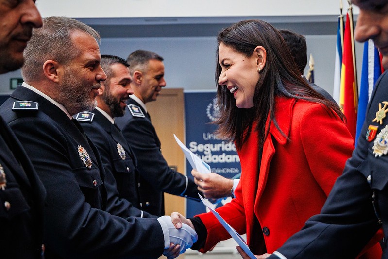acto institucional de Santa Catalina en Majadahonda