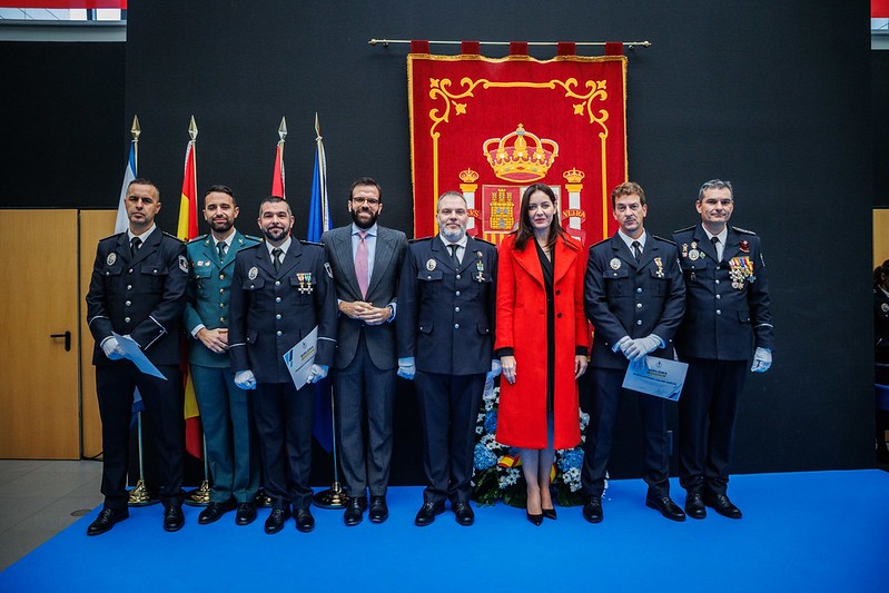 acto institucional de Santa Catalina en Majadahonda