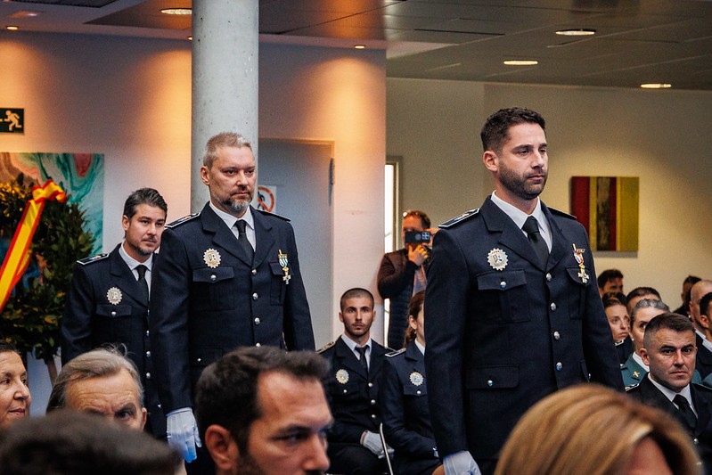 acto institucional de Santa Catalina en Majadahonda