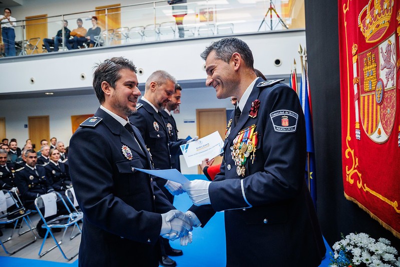 acto institucional de Santa Catalina en Majadahonda
